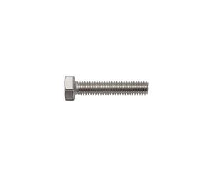 SWG 9683067 Tornillos hexagonales M8 30 mm hexagonal exterior DIN 933 acero inoxidable A2 40 unidades