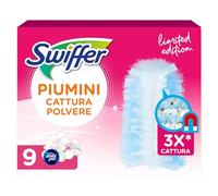 Swiffer Duster - Plumífero atrapa Polvo, 9 edredones, Color Rosa, atrapa y atrapa el Polvo y la Suciedad, llega a los Puntos más difíciles de la casa, tamaño Maxi
