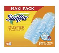 Swiffer Dusters - Recambios para plumero, capturan hasta 3 veces más polvo y pelo que un plumero tradicional, 18 unidades, 18 unidad, 1