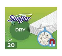 Swiffer Escoba para polvos, 120 unidades (12 x 20), recambios de toallitas secas para suelos, antipolvo, atrapa y mantiene el polvo