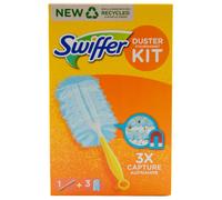 Swiffer Imán de Polvo 1 X Set Inicio 1 Manij 3 Pañuelos 33% Recycelten Fibra