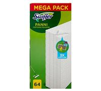 Swiffer Mega Pack Paños atrapapolvo, 64 paños