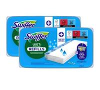 Swiffer Mopa de suelo húmeda con aroma fresco de limón, 20 unidades, para una limpieza rápida y fácil