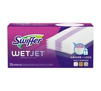 Swiffer Multi Surface Wetjet - Limpiador de suelos de madera dura, 15 unidades
