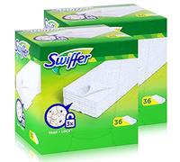Swiffer Olympia - Recambios de bayetas para secado (pack de 2 x 36 unidades)