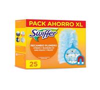 Swiffer Plumero Atrapa Y Retiene El Polvo 5 Recambios, Atrapa Y Retiene Hasta 3 Veces Más Polvo Y Pelo Que Un Plumero De Plumas Convencional, 5 paquetes x 5 unidades