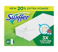 Swiffer Paños Secos Para Mopa De Recambio Para Parqué 20 Unidades, Atrapa Y Retiene 3 Veces Más Polvo, Suciedad Y Pelo Que Una Escoba Convencional
