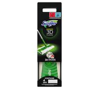 Swiffer Sweeper 3D Clean kit de inicio (1 limpiador de suelos + 4 toallitas secas + 2 toallitas húmedas)