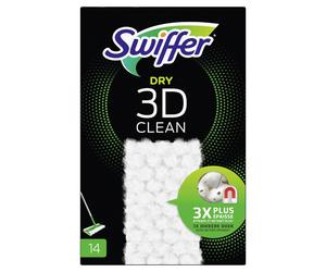Swiffer Sweeper 3D Clean recambio de paño para suelos (14 paños)