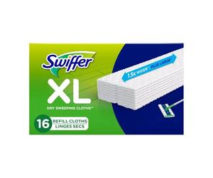Swiffer Sweeper - Paños desechables extragrandes, cajas de 16 unidades