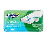 Swiffer Wet - Paños húmedos para escoba, tamaño grande, 1 paquete de 20 paños de limón, fórmula antibacteriana, higienizante