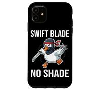 Swift Blade Sin Sombra Divertido Cool Ninja Goose Espada Meme Carcasa para iPhone 11