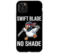 Swift Blade Sin Sombra Divertido Cool Ninja Goose Espada Meme Carcasa para iPhone 11 Pro MAX