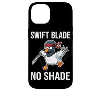 Swift Blade Sin Sombra Divertido Cool Ninja Goose Espada Meme Carcasa para iPhone 14