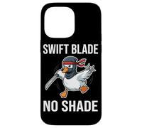 Swift Blade Sin Sombra Divertido Cool Ninja Goose Espada Meme Carcasa para iPhone 14 Pro MAX