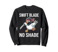 Swift Blade Sin Sombra Divertido Cool Ninja Goose Espada Meme Sudadera