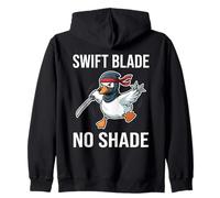 Swift Blade Sin Sombra Divertido Cool Ninja Goose Espada Meme Sudadera con Capucha