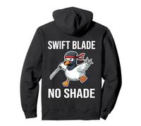 Swift Blade Sin Sombra Divertido Cool Ninja Goose Espada Meme Sudadera con Capucha