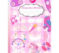 Swift Composition Notebook 13-89: Fans Love College 110 pages / Ruled Journal 7.5 x 9.25 in Taylor inspired / The perfect Christmas, birthday gift for ... Writing Notebook for Students and Dreamers