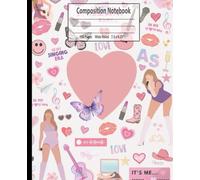 Swift Composition Notebook: Swift Inspired, Wide Ruled, 7.5 x 9.25 inches, 100 Pages For Teens, Students, Music Lovers, and Study Notes ( Notebook )