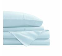 Swift Home Smart Sheets Juego de sαbanas de microfibra cepillada ultra suave de 4 piezas, sαbana bajera ajustable con bolsillos laterales de alma