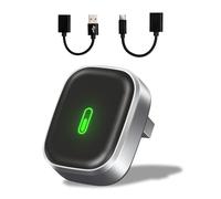 Swiftctrl Adaptador inalámbrico Compatible con Apple CarPlay y Android Auto: Convierte de cableado a inalámbrico, Plug and Play, Compatible con iOS 10+ y Android 11+