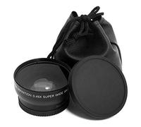 Swiftswan Professional - Objetivo macro angular para Nikon D3200 D3100 D5200 D5100 (52 mm), color negro