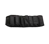 Swiixxer 1 bolsa de bebidas para camping, barbacoa, club nocturno, cinturón, soporte para latas, organizador colgante (negro)