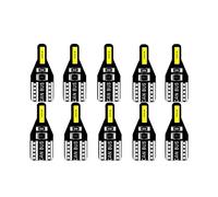 Swiixxer 10Piezas T10 W5W LED Bombilla Interior del Coche para Avensis Mokka Focus 2 3 Fiesta 12V