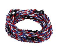 Swiixxer 12 Collares de Béisbol de 18 Pulgadas, Regalo del Equipo para Divertirse en el Béisbol (Rojo, Azul,)