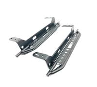Swiixxer 2 Pedales de Metal, Deslizadores Laterales de Acero, Estribo para 1/10 /TRX4/ T4 RC Crawler Car Accesorios