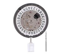 Swiixxer 24 Joyas NH35A NH35 Movimiento de Reloj MecáNico AutomáTico de Las 6 en Punto 21600Bph Ventana de Fecha Negra