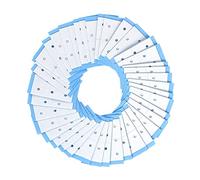 Swiixxer 36 Tiras de Cinta Adhesiva de Doble Cara con Cinco PequeñOs Orificios Transpirables para Peluca, PeluquíN y Postizo