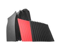 Swiixxer 48 Piezas de Tablero de Aislamiento de Sonido, Panel AcúStico, CuñA de Espuma de Estudio, Tablero de Pared de CojíN Insonorizado una Prueba de Fuego, 2,5 X 30 X 30 Cm