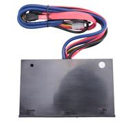 Swiixxer 5.25 Pulgadas USB 3.0 Panel Frontal Pc USB 3.0/2.0 Hub E-Sata Sata Lector de Tarjetas de Audio para Caja de Computadora Bahía de Unidades Ópticas