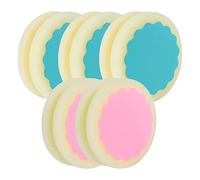 Swiixxer 5 Piezas de Almohadillas de DepilacióN Esponja de DepilacióN Indolora para el Cuerpo del Brazo de la Pierna de la Cara, Herramienta de DepilacióN FíSica Reutilizable