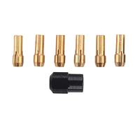 Swiixxer 7 Piezas para Brass Collet 1.0/1.6/2.0/2.4/3.0/3.2 + para Check M8X0.75
