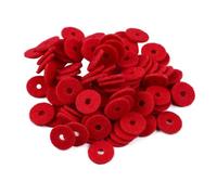 Swiixxer 90 Uds. Almohadillas de Arandelas de Piano de Fieltro de Piano, Arandelas de Riel de Equilibrio de Fieltro de Piano, Piezas de Reparación, Accesorios de Afinación de Piano