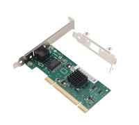Swiixxer Adaptador de Tarjeta de Red 82540 1000Mbps Gigabit PCI Sin Disco Puerto RJ45 1G Tarjeta Pci LAN Ethernet para PC con Disipador de