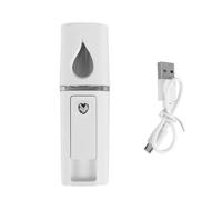 Swiixxer Atomizador Nano PortáTil Mini Vaporizador Extensiones de PestañAs AtomizacióN con Espejo