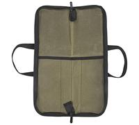 Swiixxer Bolsa para Cuchillos (4 Ranuras), Estuche para Cuchillos de Chef Rollo de Lona Encerada Bolsa de Transporte para Cuchillos para Hombres y Mujeres Verde