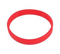 Swiixxer Brazalete de Puno Munequera Pulsera de Elasticidad de Moda de Goma de Silicona Rojo