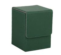 Swiixxer Caja de Cartas Caja de Cartas Caja de Juego de Cartas con para Carpetas Yugioh : 100+, Verde