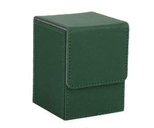 Swiixxer Caja de Cartas Caja de Cartas Caja de Juego de Cartas con para Carpetas Yugioh : 100+, Verde