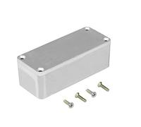 Swiixxer Caja de Proyecto de Aluminio Fundido a PresióN Instrumento de Caja 1590A Estilo Guitarra Efectos Aluminio Stomp Caja para Piezas y Accesorios para Guitarra