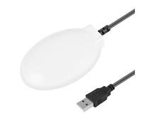 Swiixxer Calentador PortáTil para BañO de PáJaros, Descongelador para Estanque Al Aire Libre, para Patio y CéSped, PáJaros, de Corral, ProteccióN de Seguridad ()