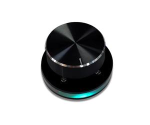 Swiixxer Controlador de Volumen USB Controlador de Volumen USB Ajustable para Computadora Compatible con para Teclas de Acceso Directo Personalizable con RGB