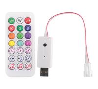 Swiixxer DC5V SP620E USB Bluetooth Music Pixel Controller RF Remote para WS2812 RGB Led Strip Light Tape