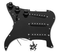 Swiixxer de Guitarra EléCtrica SSS de Bobina úNica, Placa de Rayado Precableada Cargada, 11 Agujeros, 3 para Guitarra SQ