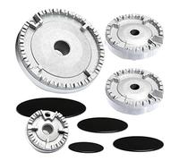 Swiixxer de Quemador Universal, Tapa de Llama, Horno, Cocina, Encimera de Gas para, Tapa de Quemador de Llama, Que Se Adapta A Todos los TamañOs Planos